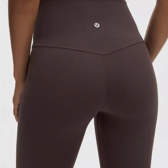 Lululemon Align High Rise Legging Pant 25” Size 6 Brown - Picture 4 of 6